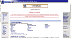 Desktop Screenshot of gsmworld.it